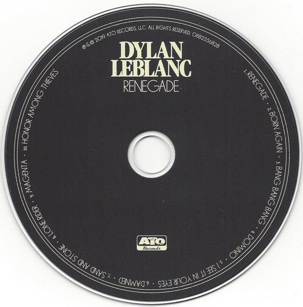 Dylan LeBlanc – Renegade Music CD
