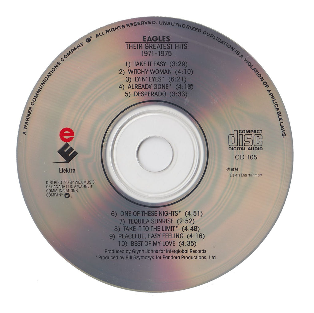 Eagles – Greatest Hits 1971-75 Music CD