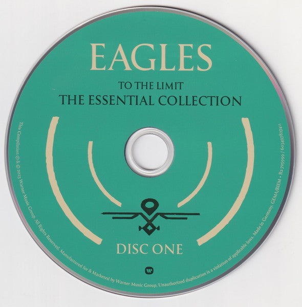 Eagles – To The Limit: ﻿The Essential Collection (3-CD) Music CD