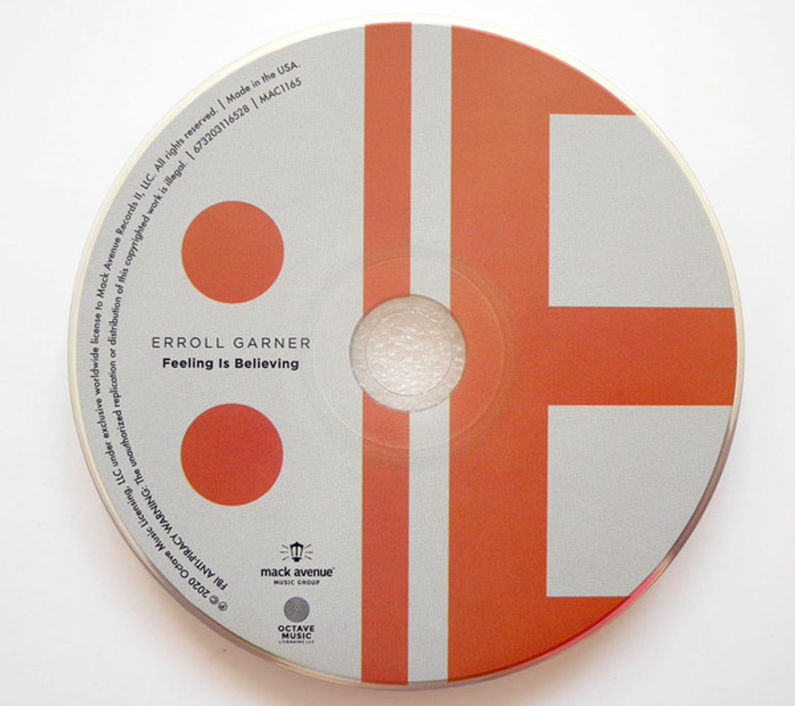 Erroll Garner – Feeling Is Believing Music CD