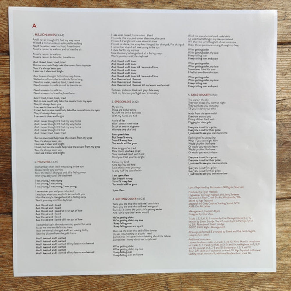 Ewert and The Two Dragons – Circles (LP Vinyl) Vinyl Record