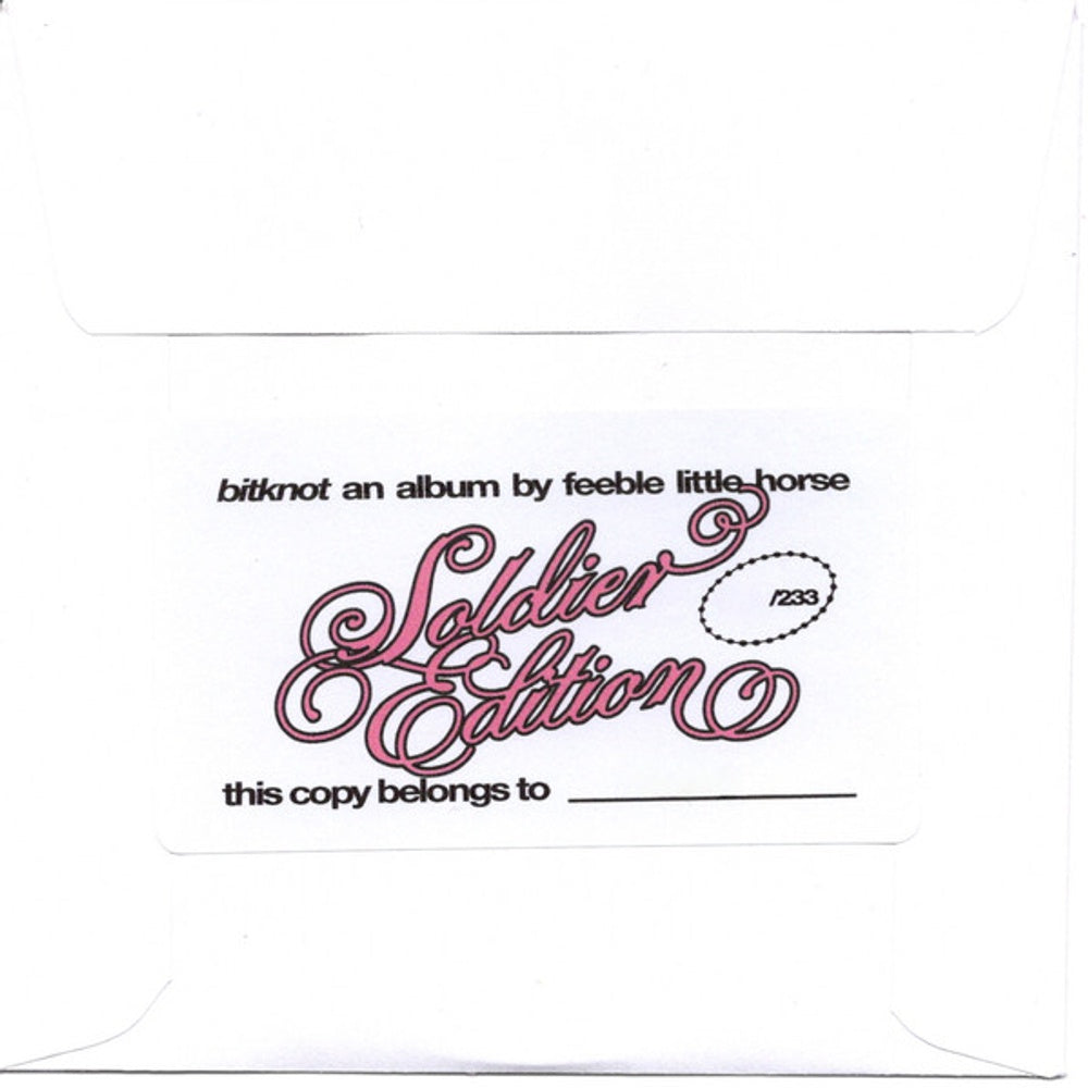 feeble little horse – Bitknot Music CD