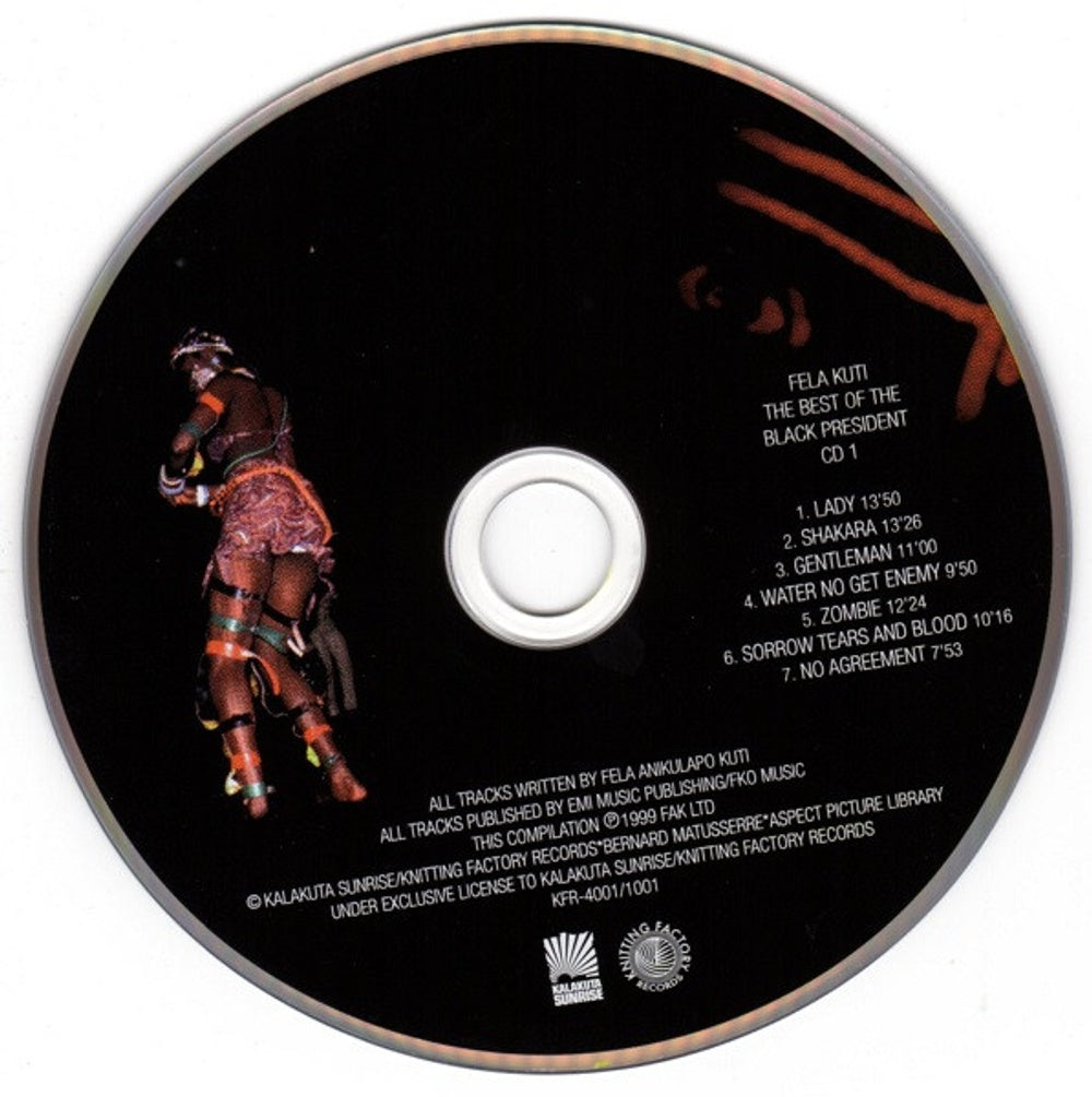 Fela Kuti – The Best Of The Black President (2-CD) Music CD