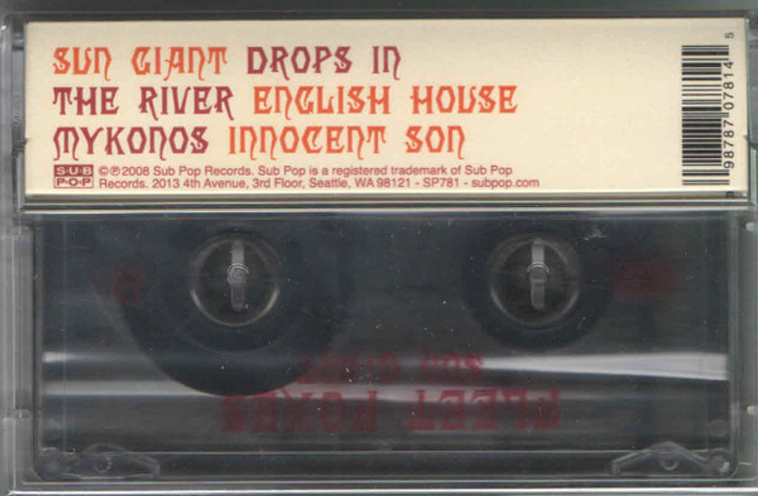 Fleet Foxes – Sun Giant Music Cassette Tape