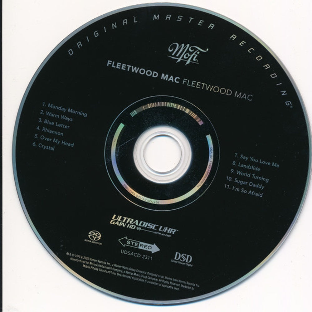 Fleetwood Mac – Fleetwood Mac (SACD CD) Music CD