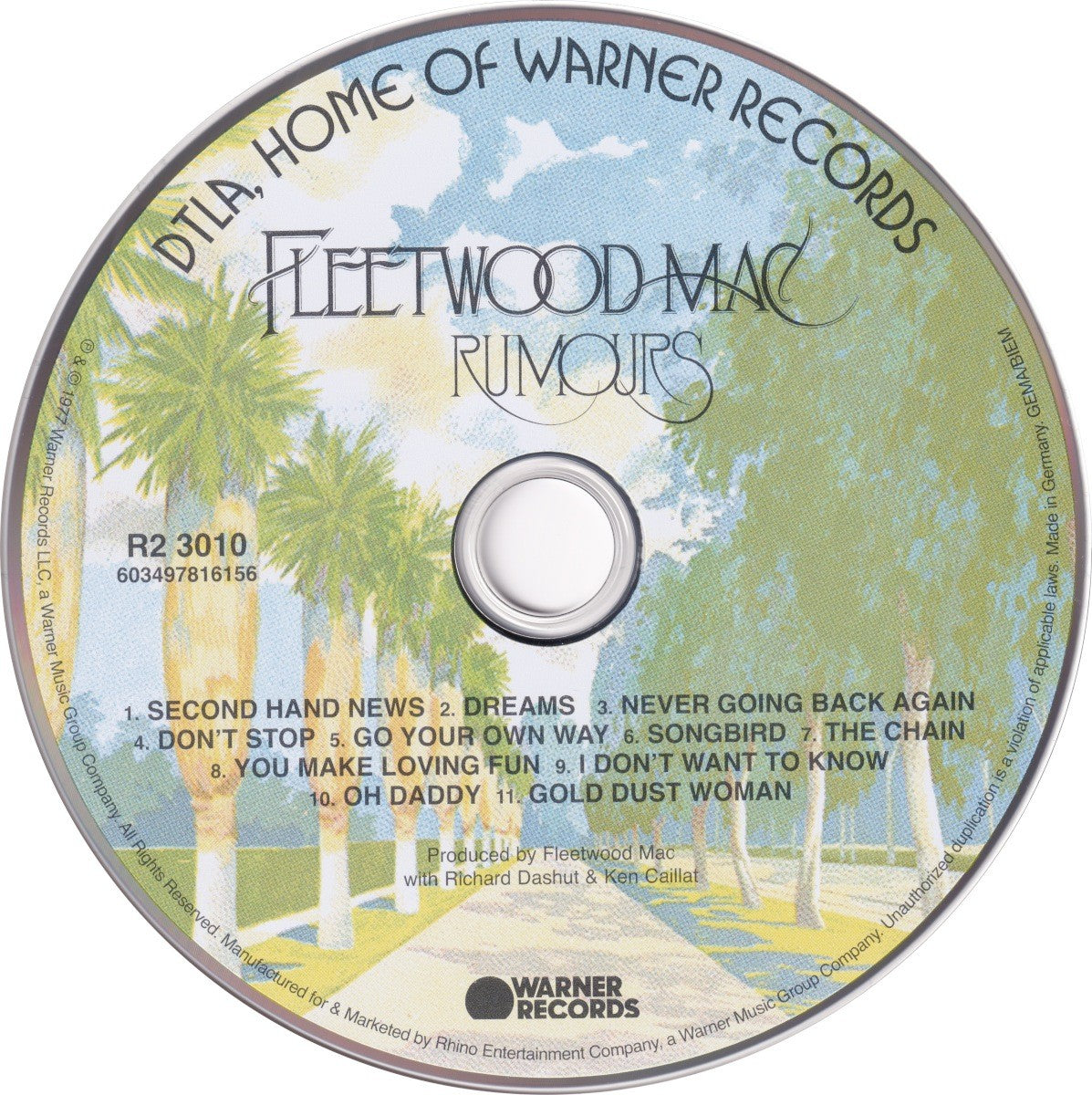 Fleetwood Mac – Rumours Music CD
