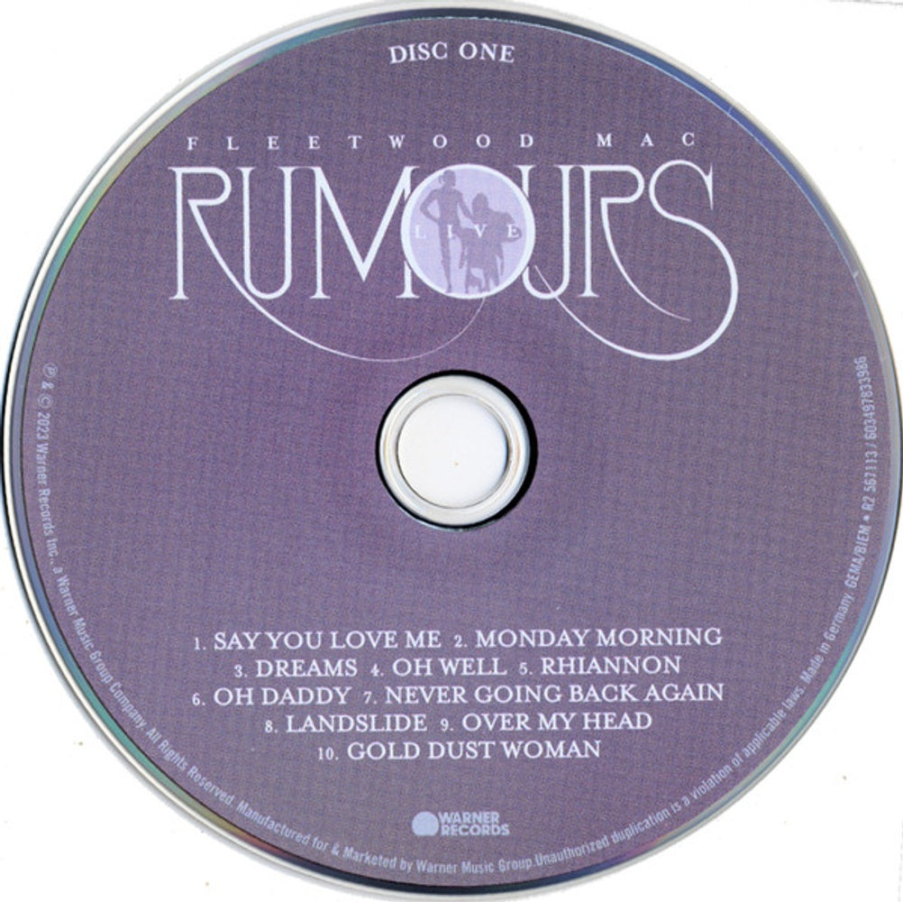 Fleetwood Mac – Rumours Live (2-CD)