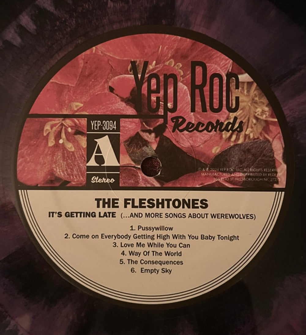 The Fleshtones – It's Getting Late (LP Pink Vinyl) Vinyl Record
