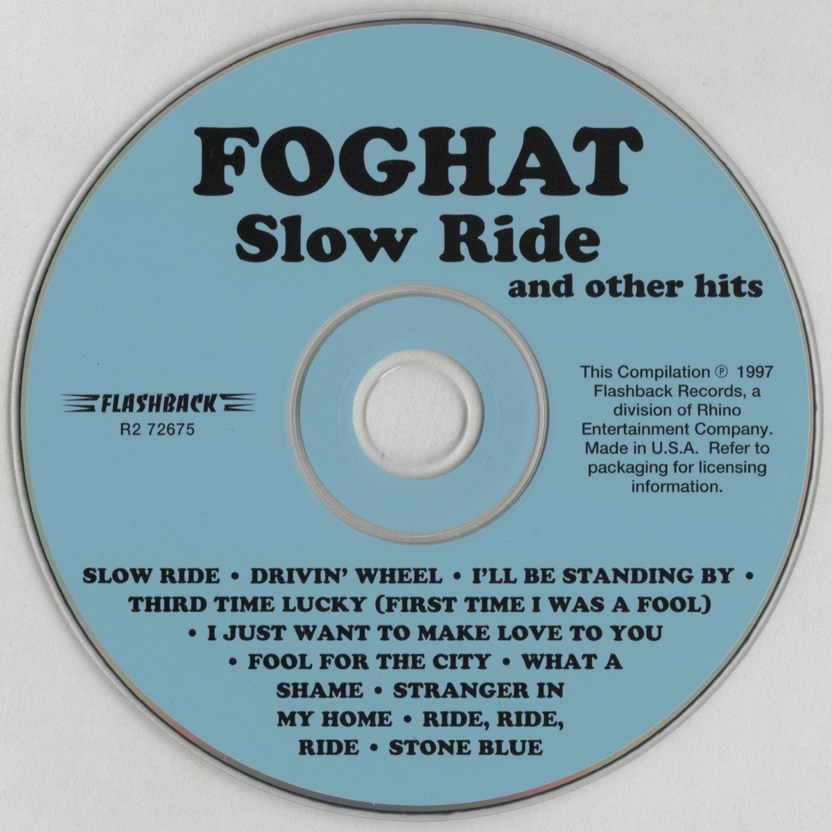 Foghat – Slow Ride & Other Hits Music CD