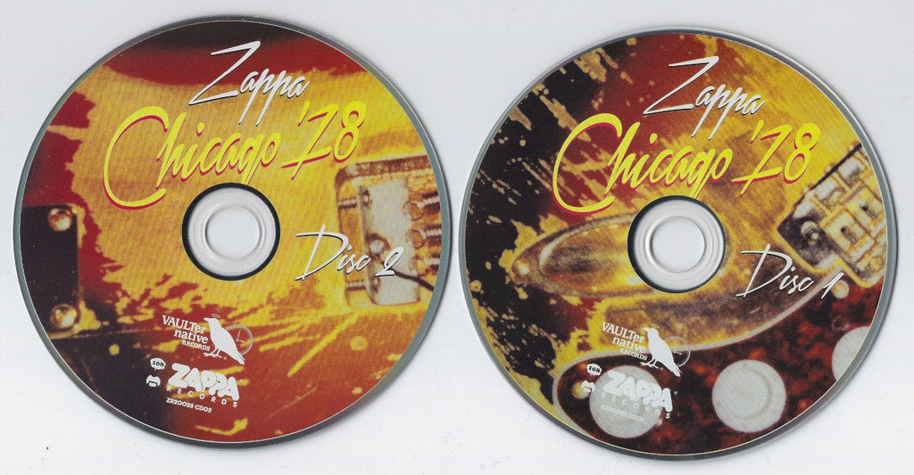 Frank Zappa – Chicago '78 (2-CD) Music CD
