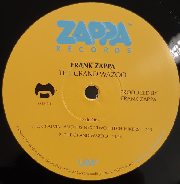 Frank Zappa – The Grand Wazoo (LP Vinyl) Vinyl Record