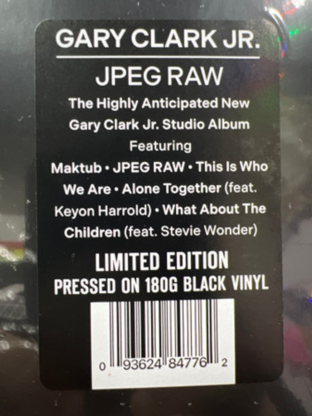 Gary Clark Jr. – JPEG RAW (2-LP Vinyl) Vinyl Record