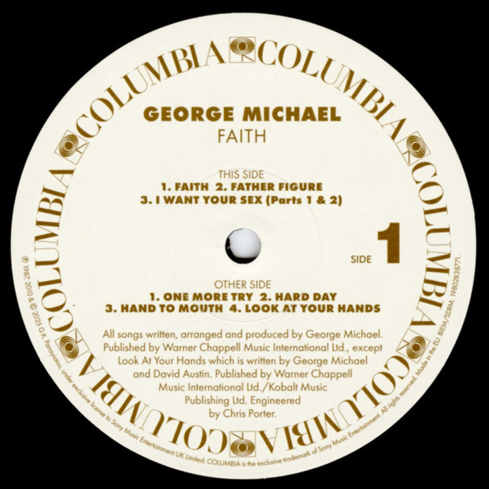 George Michael – Faith (2-LP Vinyl) Vinyl Record