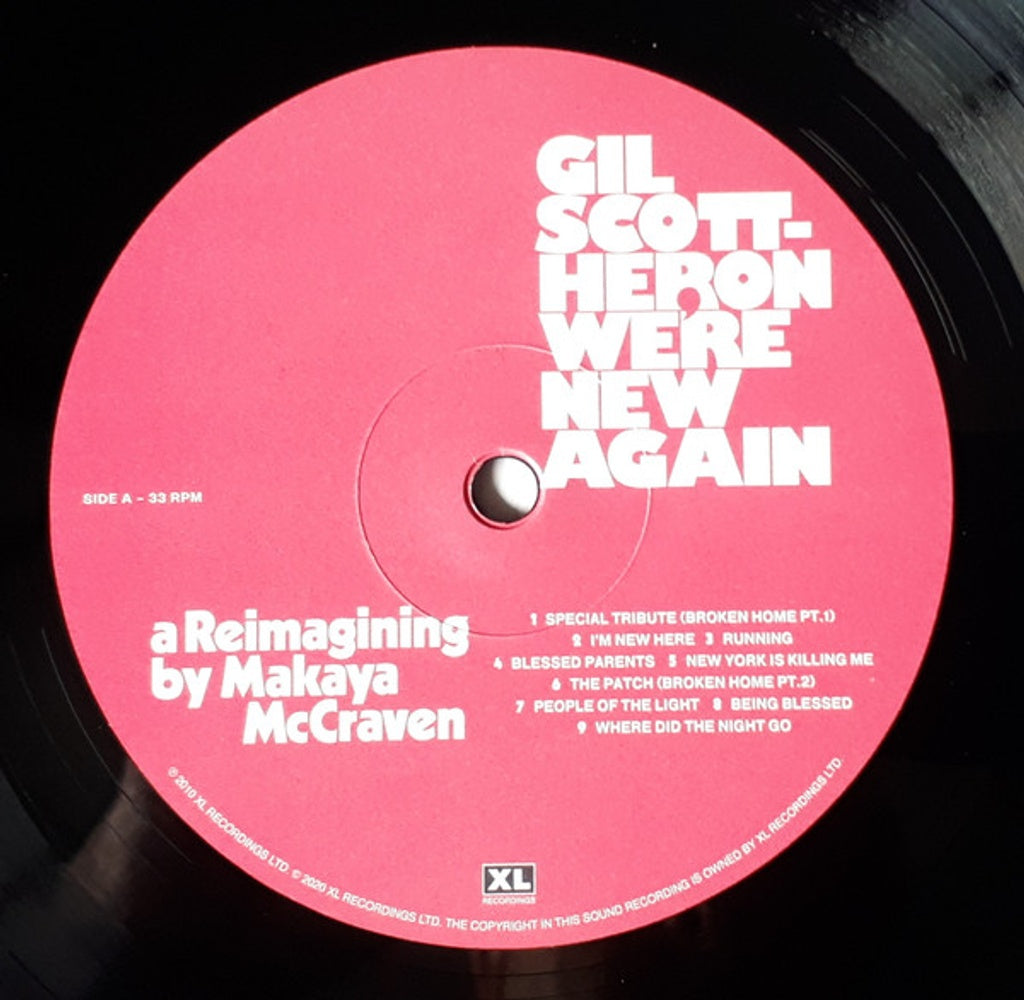 Gil Scott-Heron – We're New Again: A Reimagining by Makaya McCraven (LP Vinyl) Vinyl Record