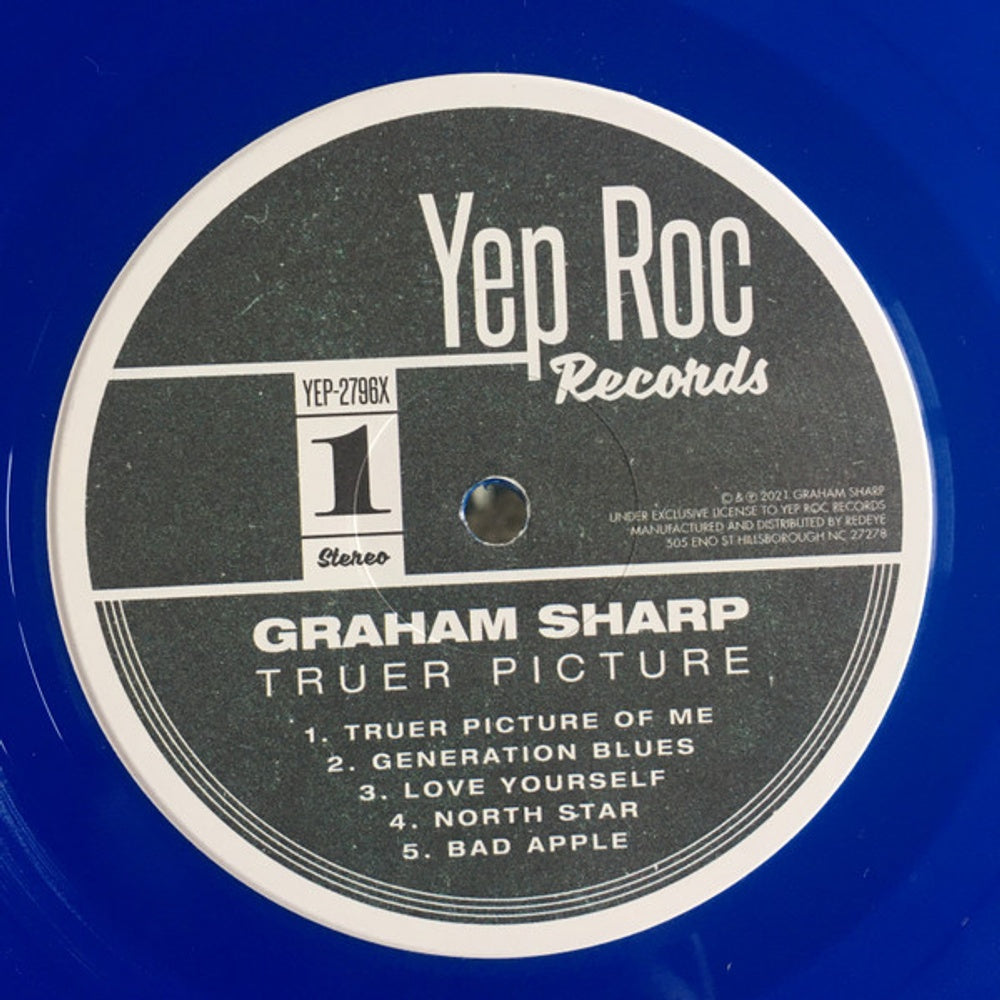 Graham Sharp – Truer Picture (LP Blue Vinyl) Vinyl Record