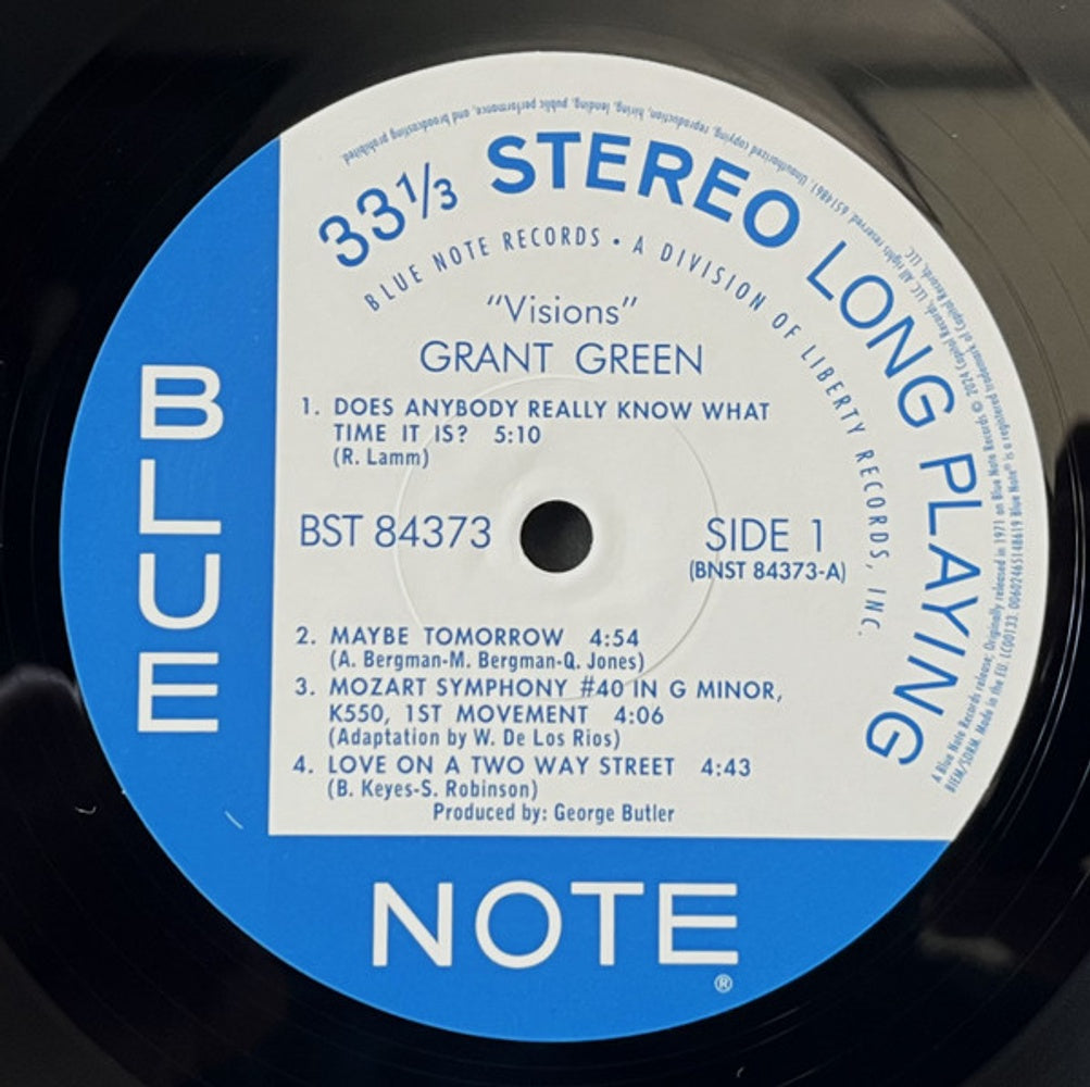 Grant Green – Visions (LP Vinyl) Vinyl Record