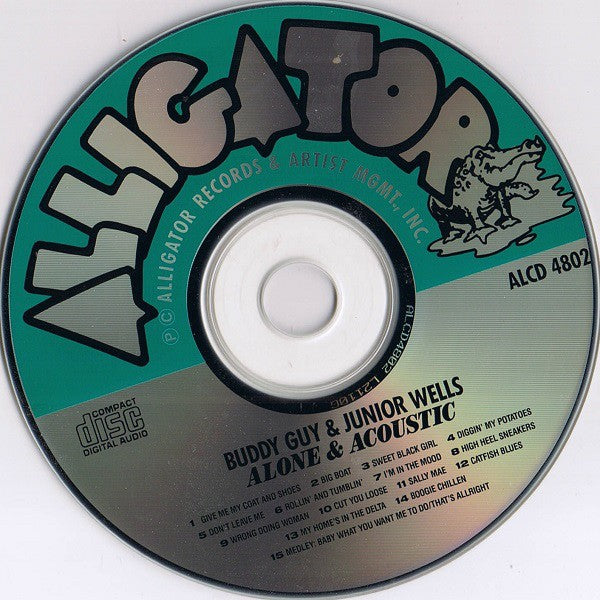 Buddy Guy & Junior Wells – Alone & Acoustic Music CD