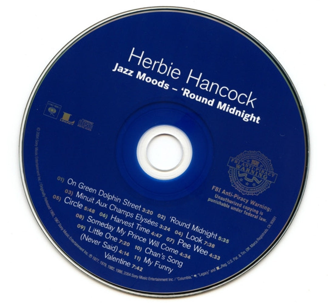 Herbie Hancock – Jazz Moods: Round Midnight Music CD