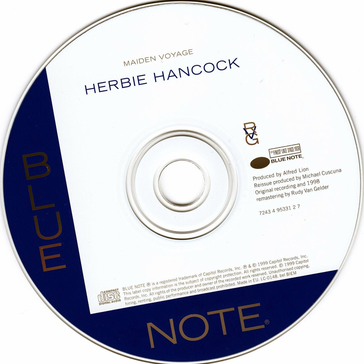 Herbie Hancock – Maiden Voyage Music CD