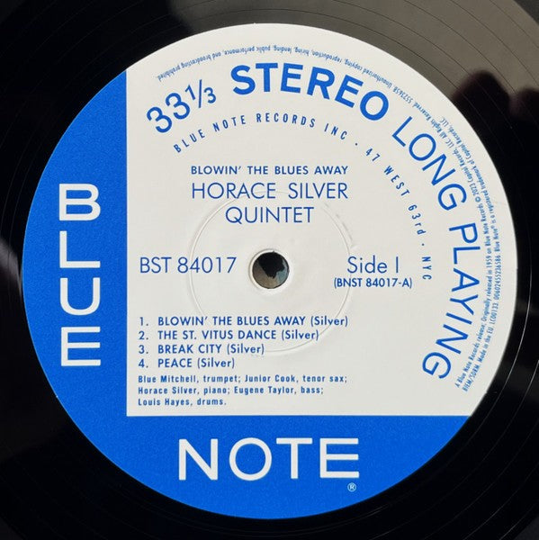 Horace Silver – Blowin' The Blues Away (LP Vinyl) Vinyl Record
