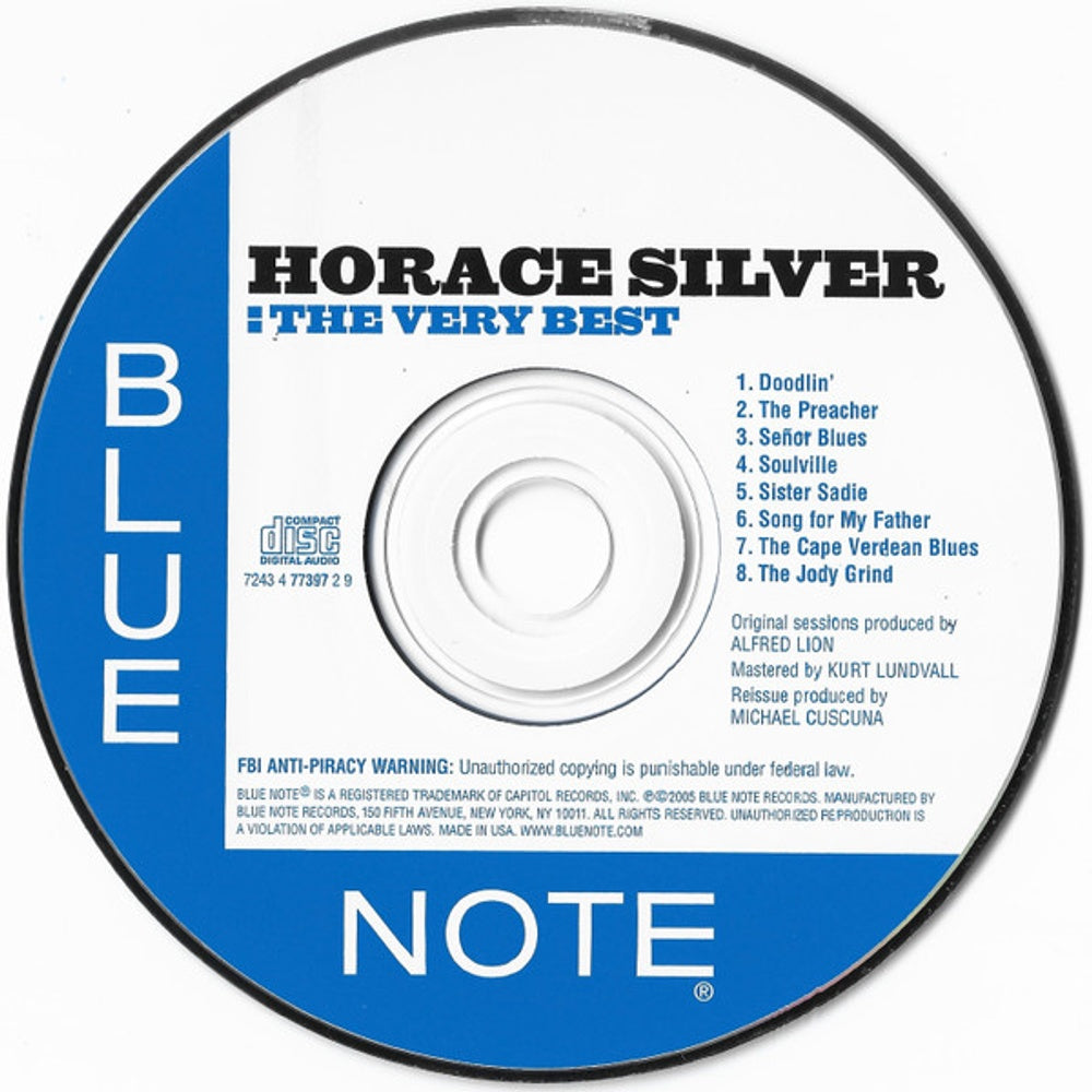 Horace Silver – The Very Best Music CD
