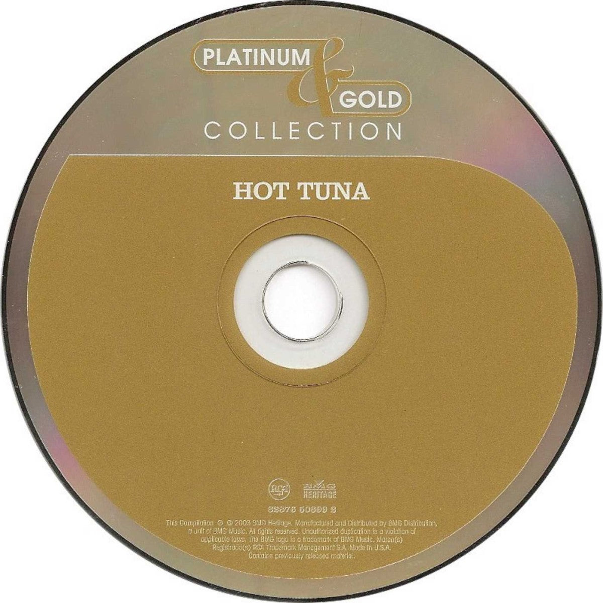 Hot Tuna – Platinum & Gold Collection Music CD