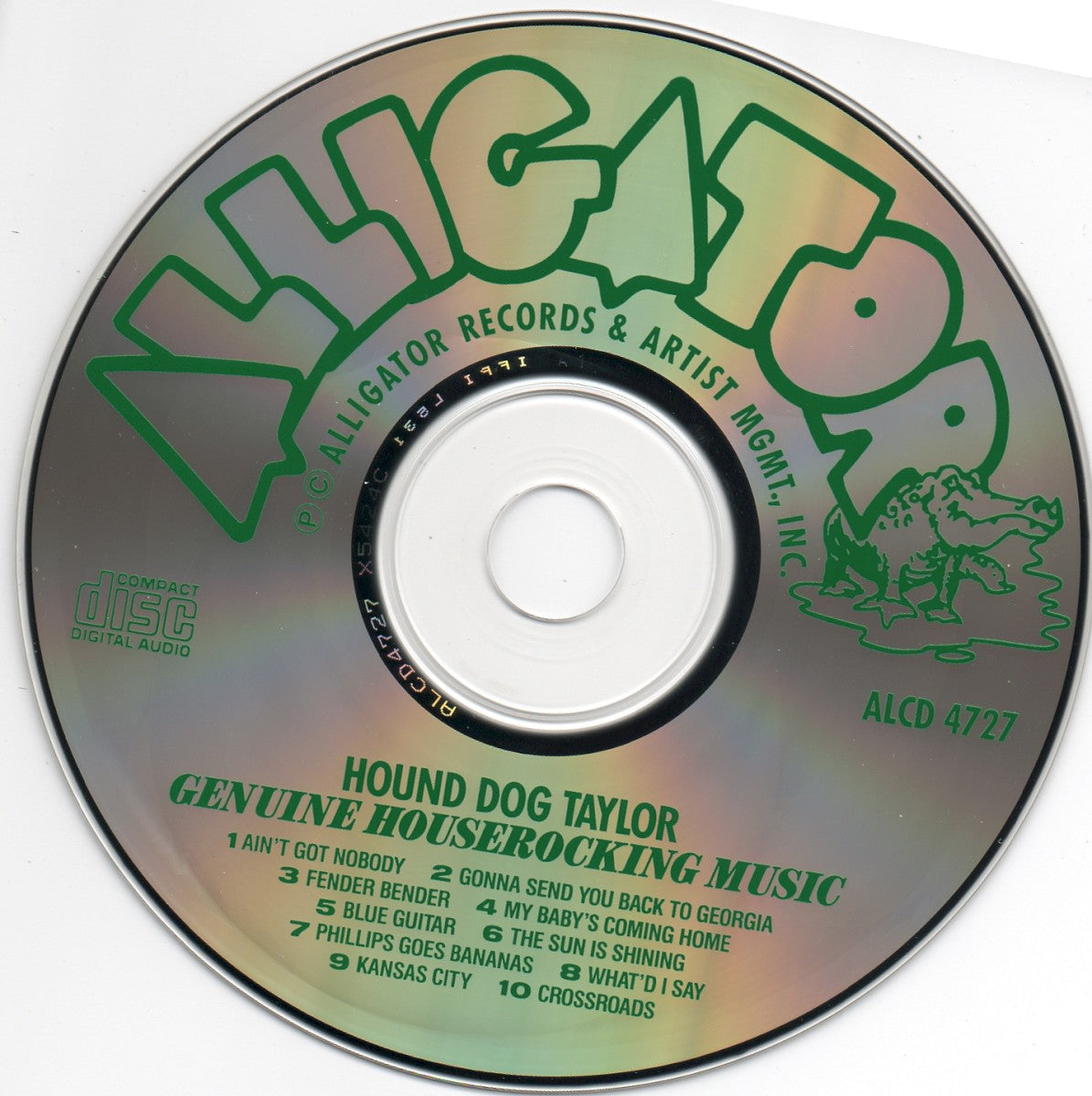 Hound Dog Taylor – Genuine Houserocking Music Music CD