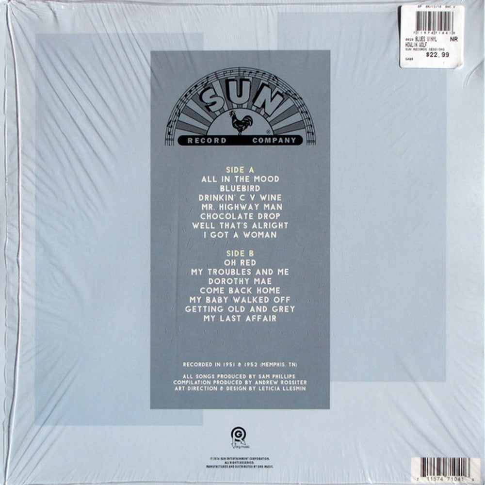 Howlin' Wolf – Best Of The Sun Records Sessions (LP Vinyl) Vinyl Record