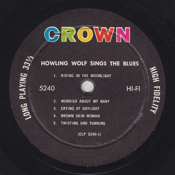 Howlin' Wolf – Sings The Blues (LP Vinyl) Vinyl Record