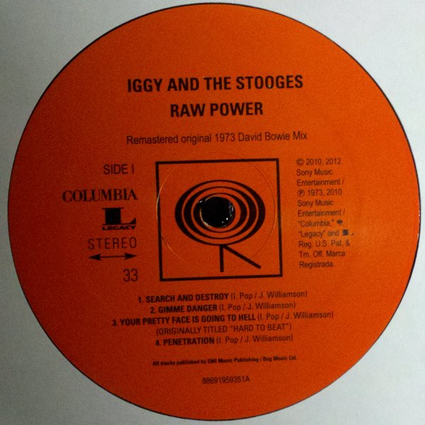 Iggy and The Stooges – Raw Power (2-LP Vinyl) Vinyl Record