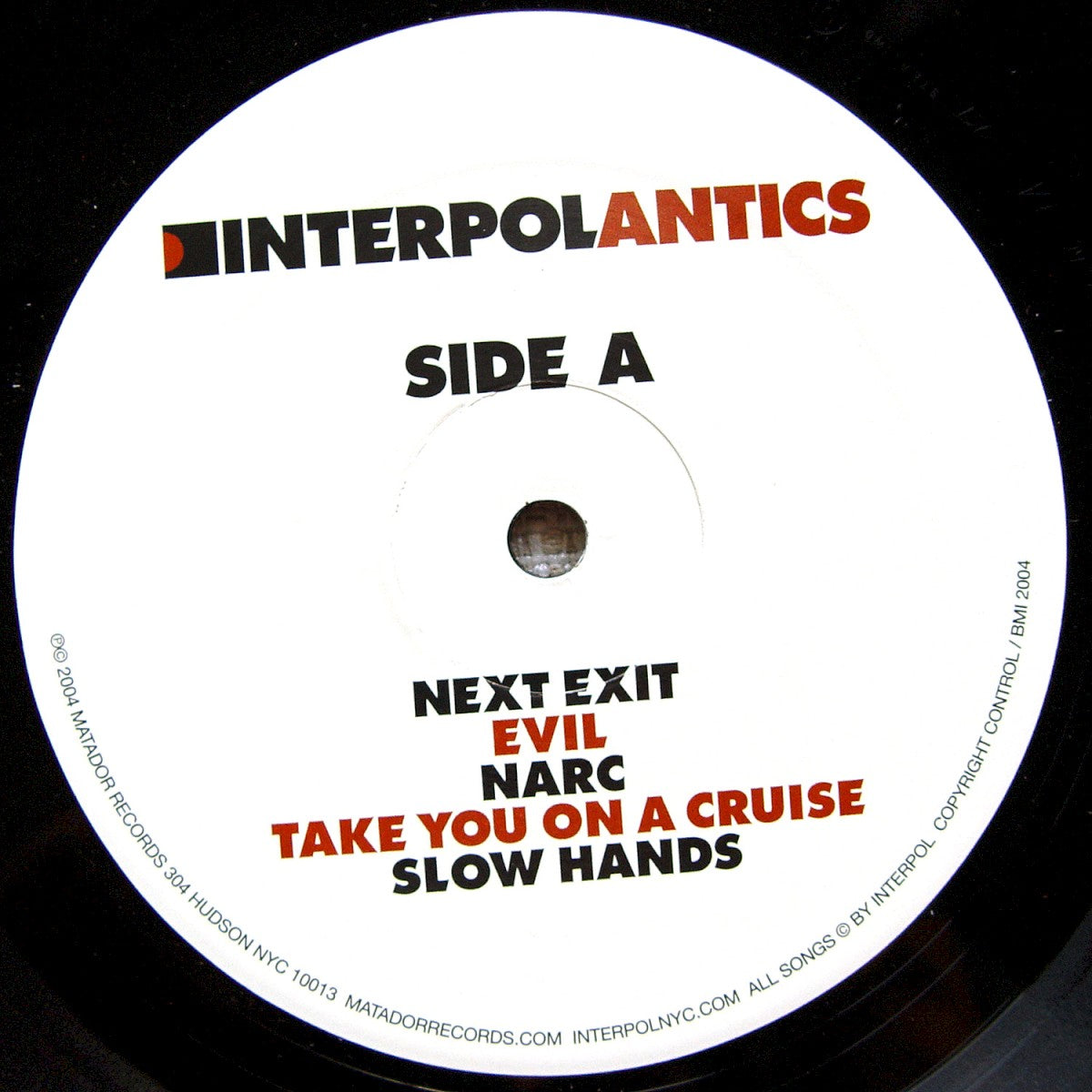 Interpol – Antics (LP Vinyl) Vinyl Record