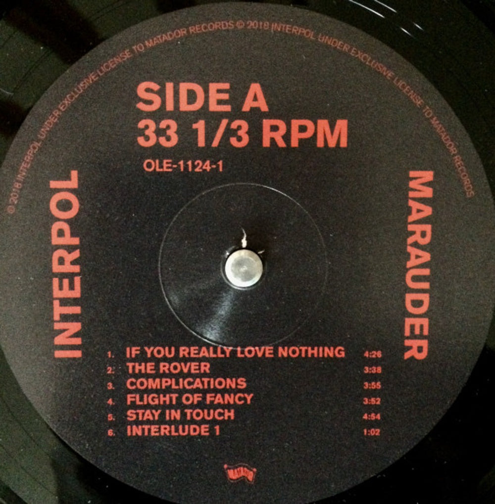 Interpol – Marauder (LP Vinyl) Vinyl Record