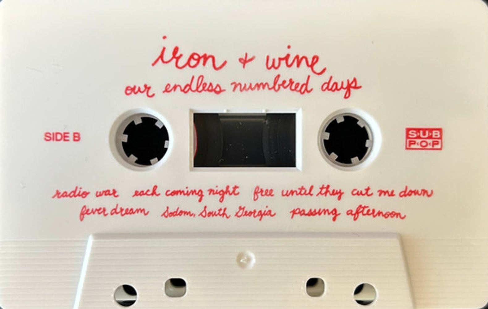 Iron & Wine – Our Endless Numbered Days Music Cassette Tape