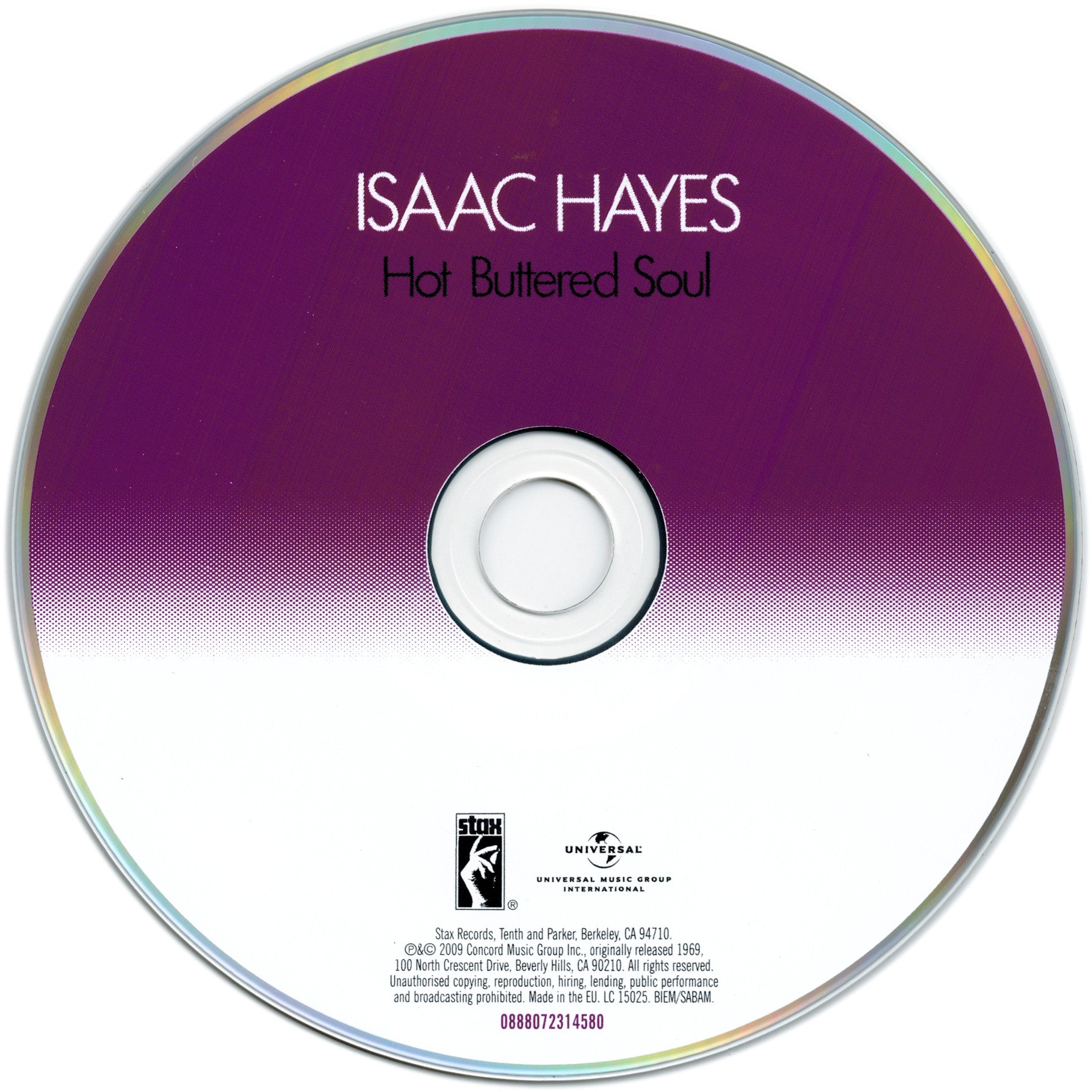 Isaac Hayes – Hot Buttered Soul Music CD