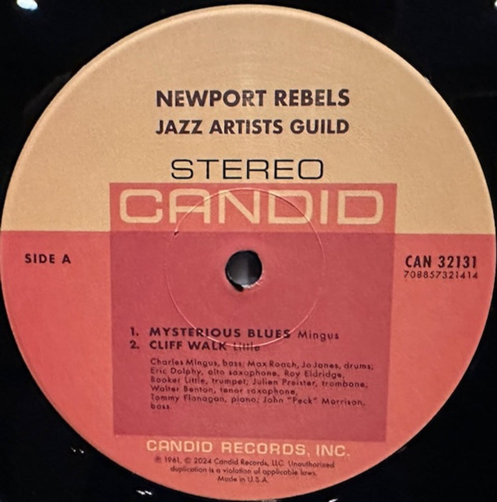 Jazz Artist Guild – Newport Rebels (LP Vinyl) Vinyl Record