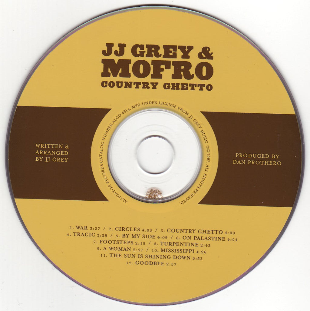 JJ Grey & Mofro – Country Ghetto Music CD