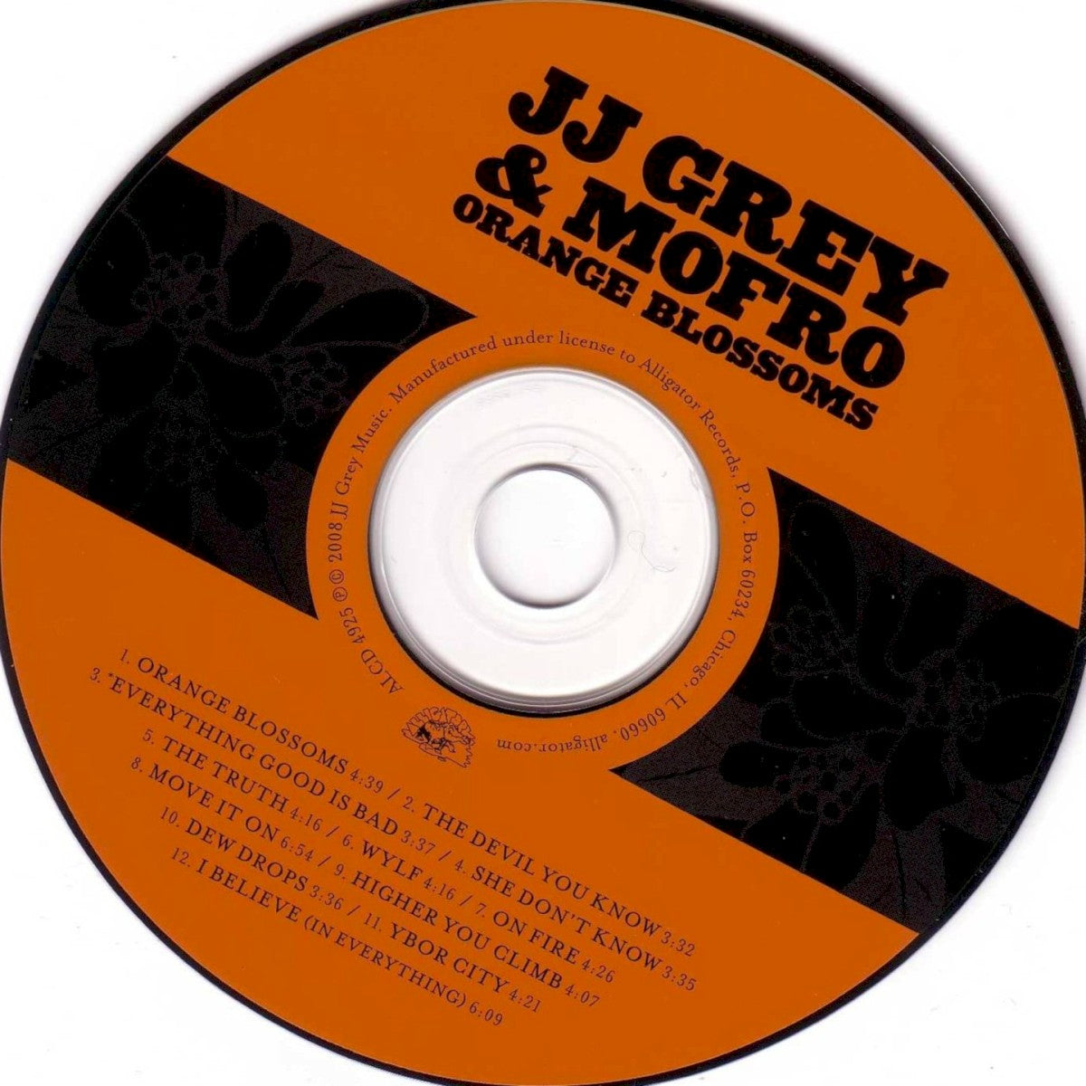 JJ Grey & Mofro – Orange Blossoms Music CD