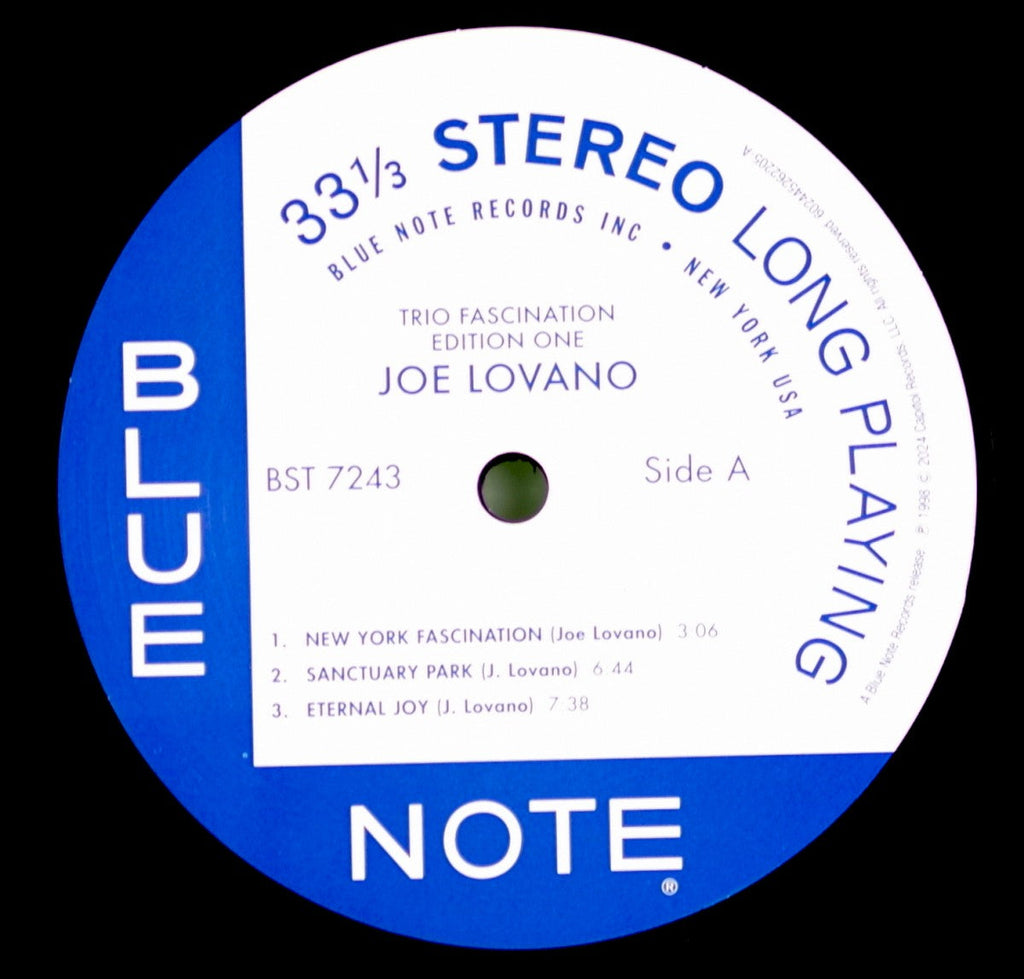 Joe Lovano – Trio Fascination (2-LP Vinyl) Vinyl Record