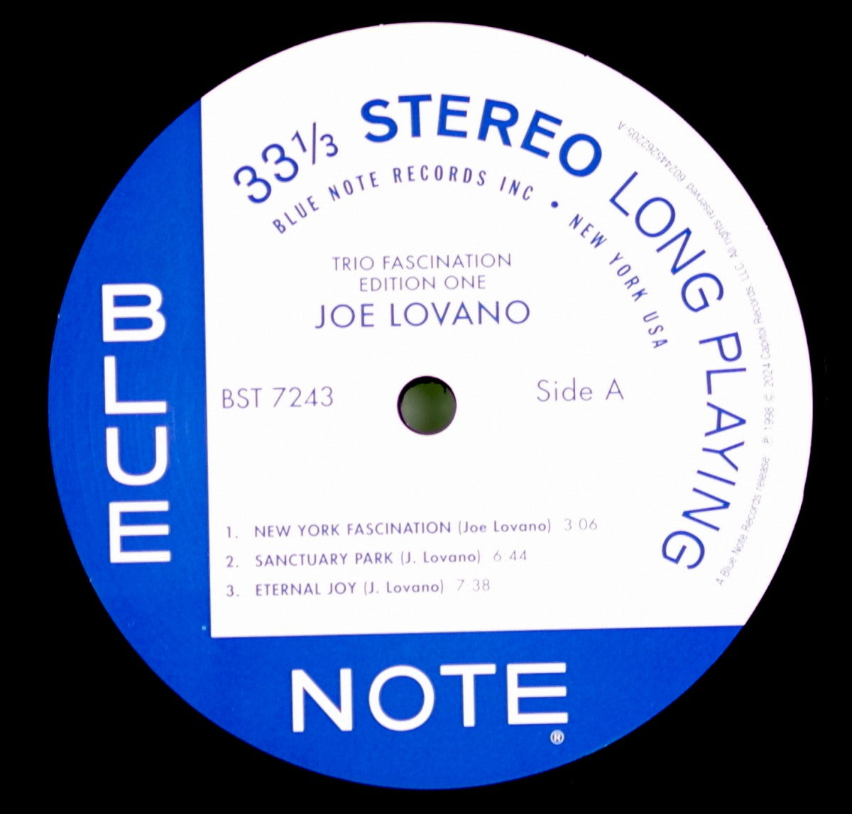 Joe Lovano – Trio Fascination (2-LP Vinyl) Vinyl Record