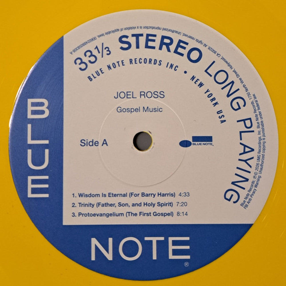 Joel Ross – Gospel Music (2-LP Vinyl) Vinyl Record