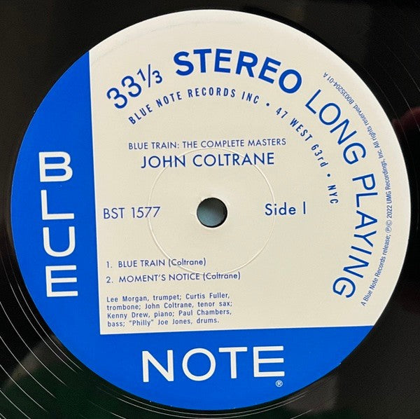 John Coltrane – Blue Train: The Complete Masters (2-LP Vinyl) Vinyl Record