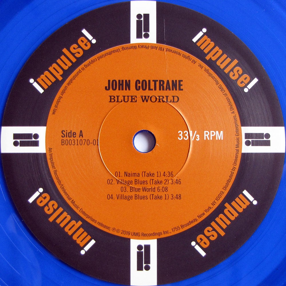 John Coltrane – Blue World (LP Vinyl) Vinyl Record
