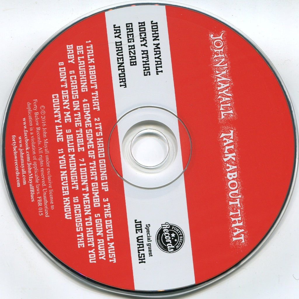 John Mayall – Talk About That Music CD