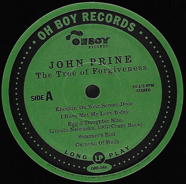 John Prine – The Tree Of Forgiveness (LP Vinyl) Vinyl Record