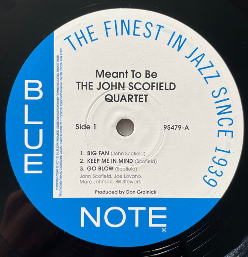 John Scofield – Meant To Be (2-LP Vinyl) Vinyl Record