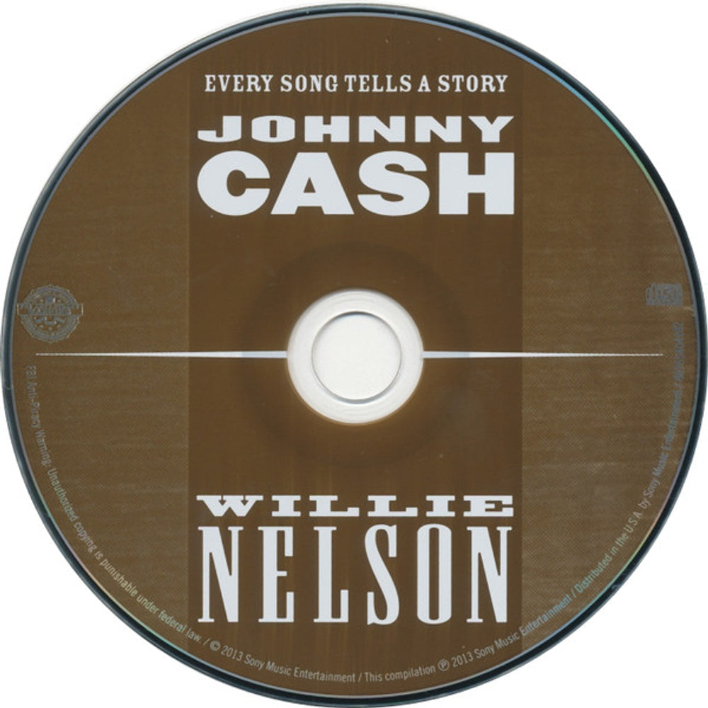 Johnny Cash / Willie Nelson – Every Song Tells a Story Music CD