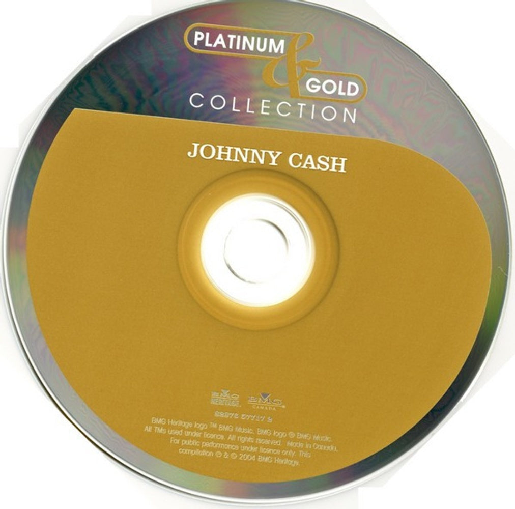 Johnny Cash – Platinum & Gold Collection Music CD