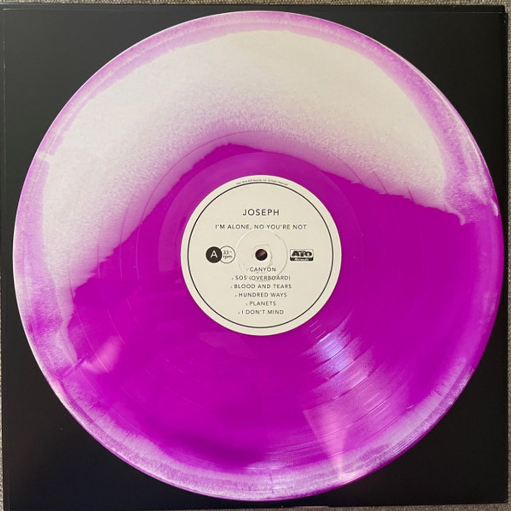 Joseph – I'm Alone, No You're Not (LP Vinyl) Vinyl Record