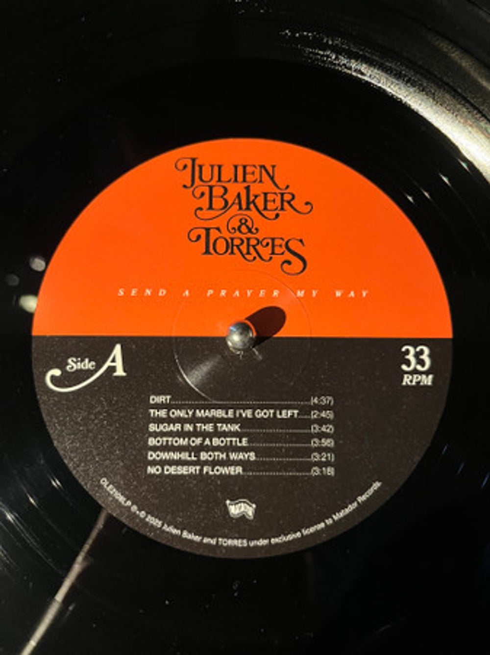 Julien Baker  & Torres – Send A Prayer My Way (LP Vinyl) Vinyl Record