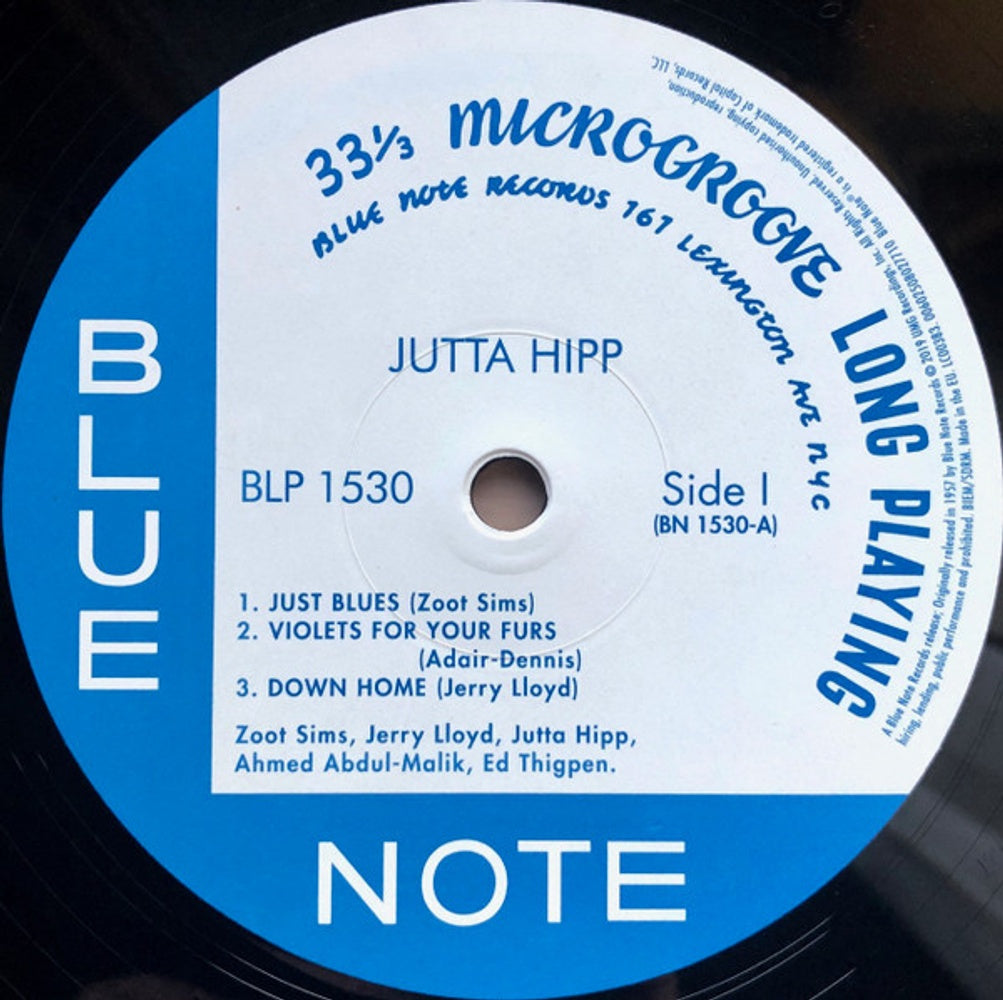 Jutta Hipp – Jutta Hipp With Zoot Sims (LP Vinyl) Vinyl Record